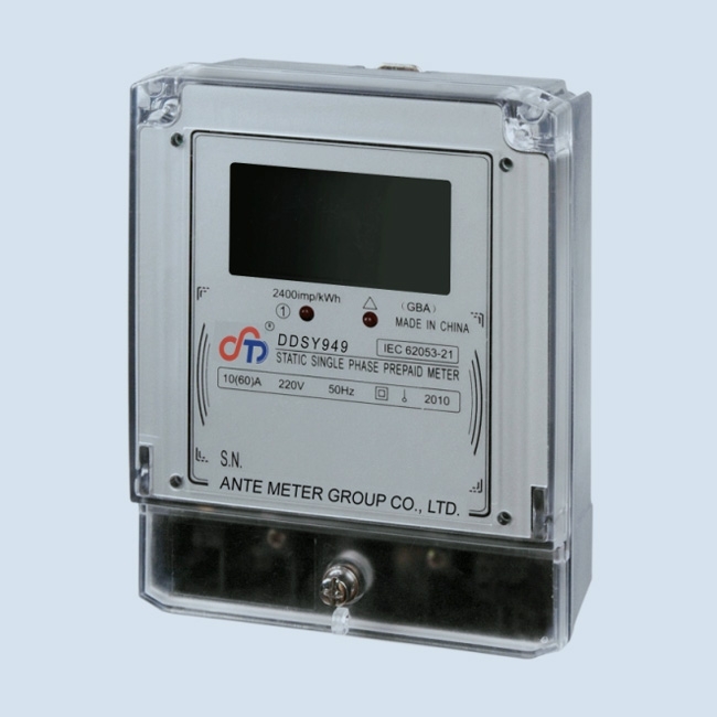 DDSY949單相電子式預(yù)付費(fèi)電能表
